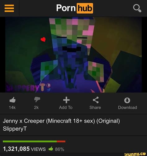 jenny x creeper slipperyt|+minecraft jenny x creeper +18